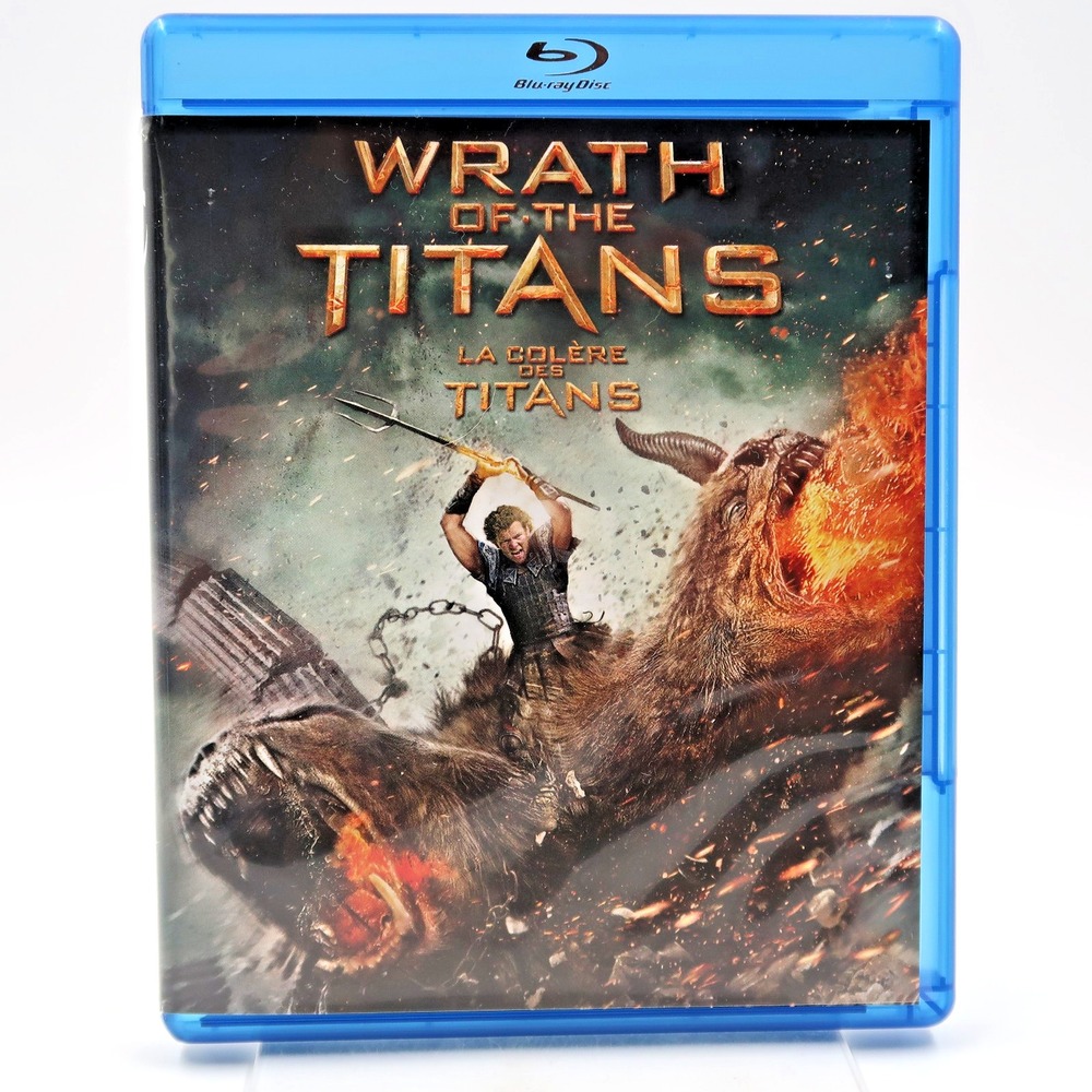 Wrath of the Titans Blu-ray 2012 Sam Worthington Liam Neeson Ralph Fiennes Movie